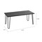 Hastings Home Hairpin Leg Coffee Table, Black 795917FYV - alternate 2